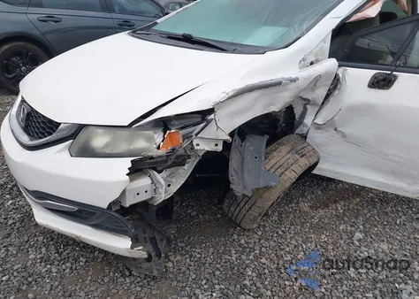 2015 Honda Civic Ex из США, поврежденный, VIN 19XFB2F81FE006189